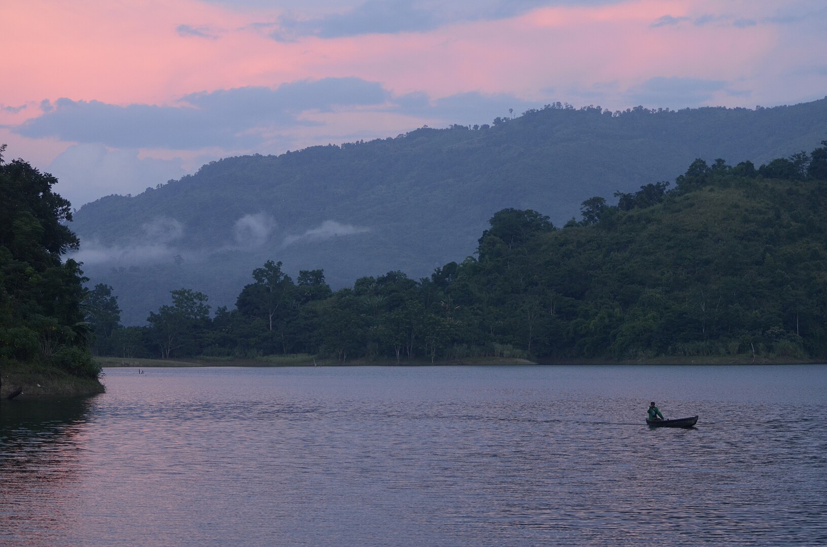Doyang river landscape